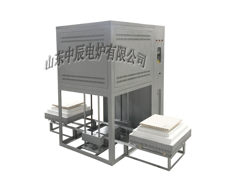 双炉门升降钟罩炉